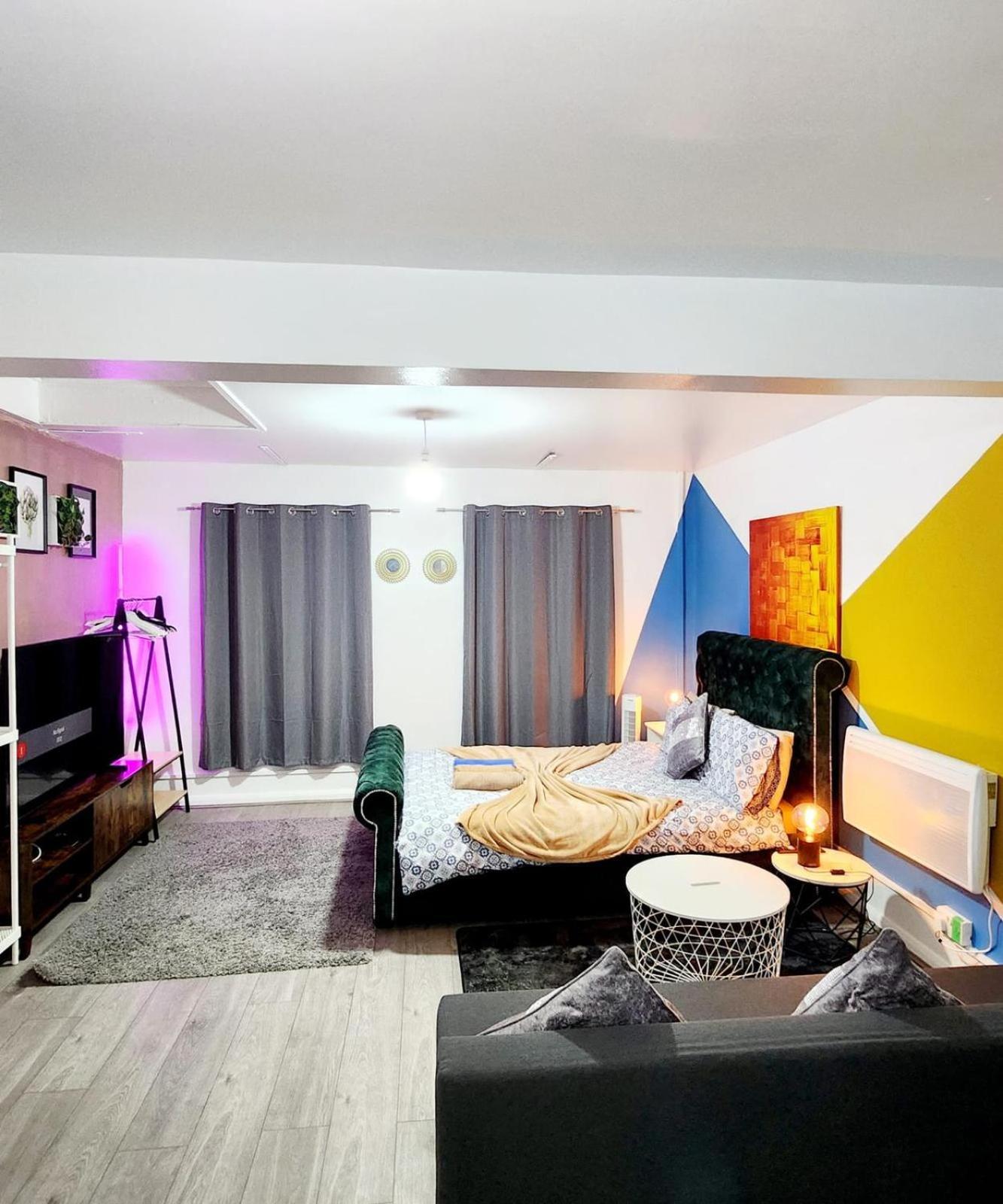New Deluxe Studio Apt-2 Londen Kamer foto