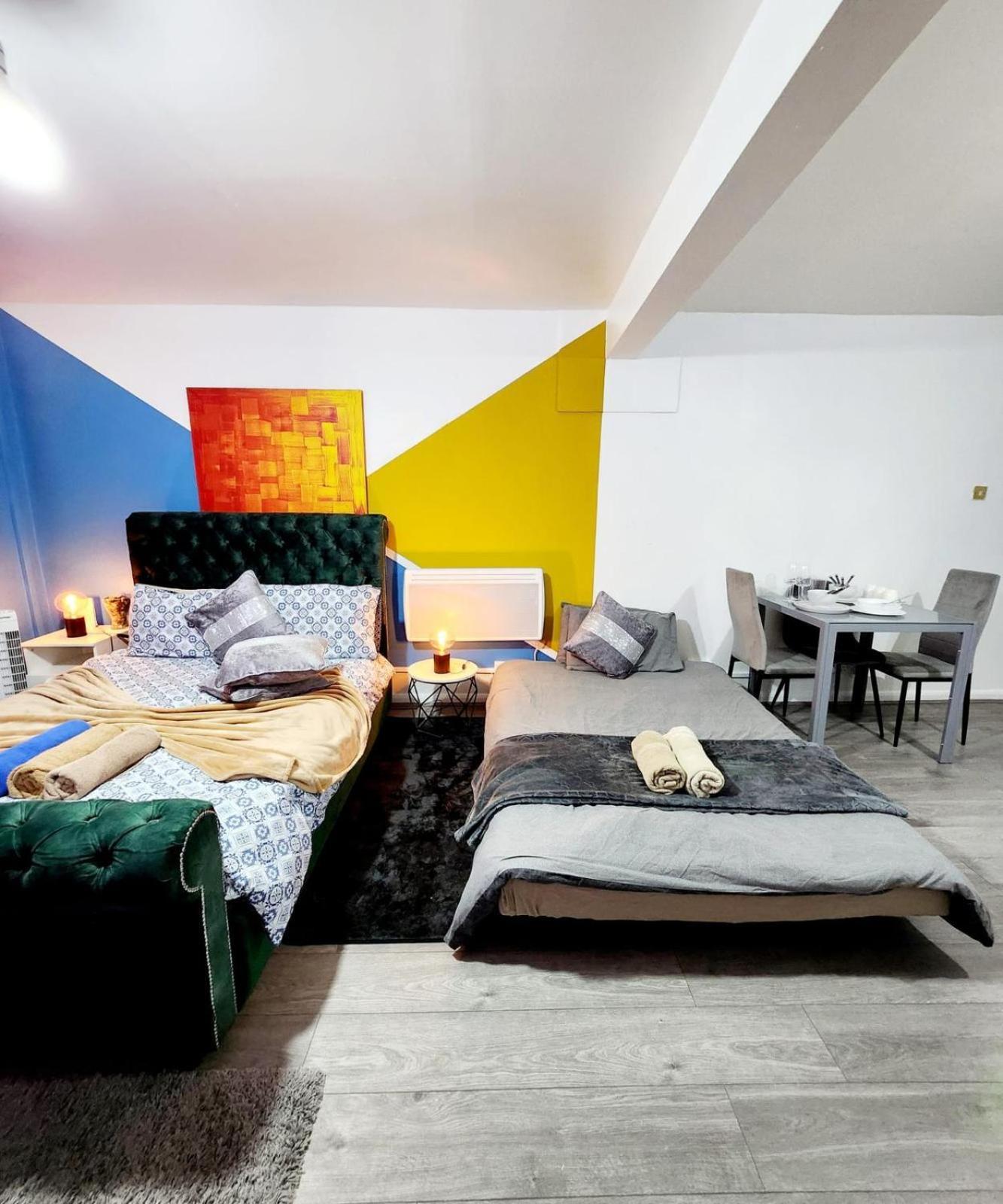 New Deluxe Studio Apt-2 Londen Kamer foto