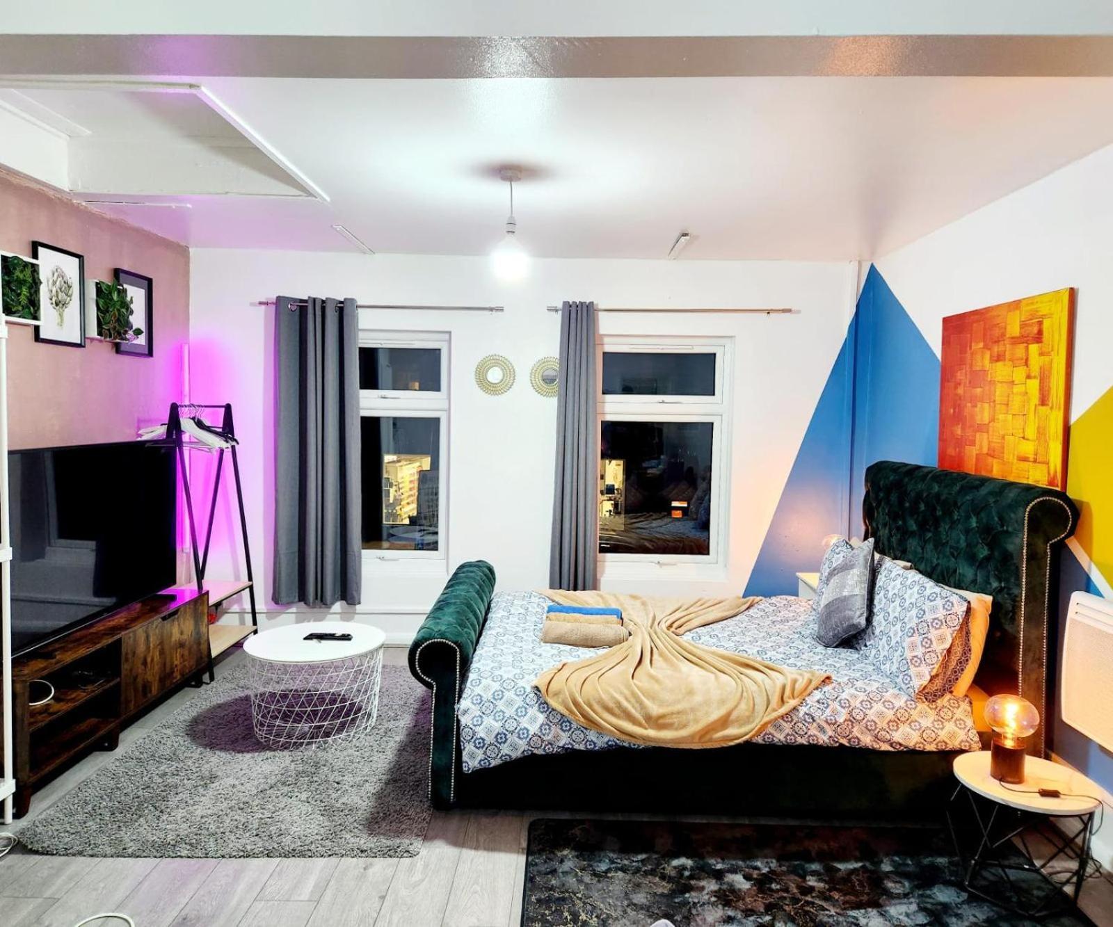 New Deluxe Studio Apt-2 Londen Kamer foto